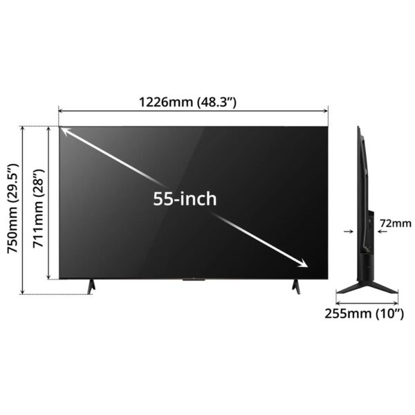 TCL FULL UHD SMART GOOGLE 55 INCH - 60077 - Image 5