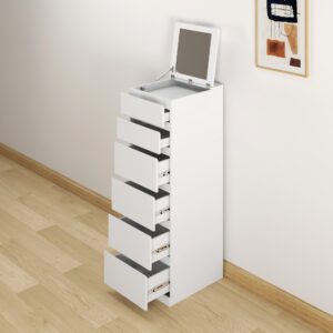 SJ 6 DOOR CABINET WITH MIRROR