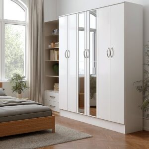 MLY 6 DOOR WARDROBE - 12 0075