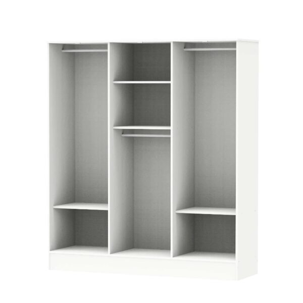 MLY - QUEEN BEDROOM SET WITH 6 DOORS WARDROBE