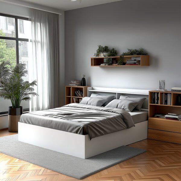 MLY - QUEEN BEDROOM SET WITH SLIDING WARDROBE