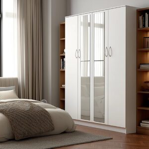 MLY 4 DOOR WARDROBE - 12 0074