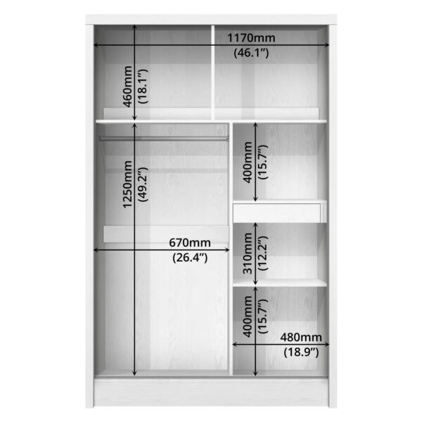 FG 2D SLIDING WARDROBE (53263)