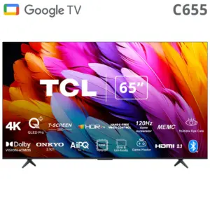 TCL QUANTUM DOT GOOGLE 65 INCH TV - 54830