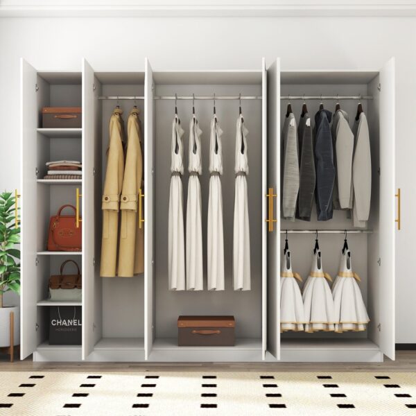 Norrka 6 doors wardrobe MODEL：Norrka - 1