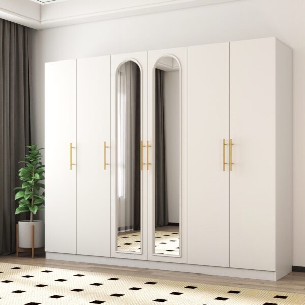 Norrka 6 doors wardrobe MODEL：Norrka - 1