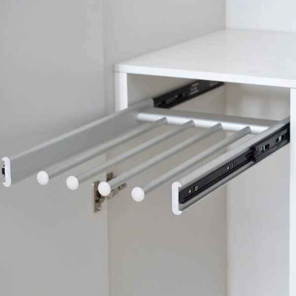 QUANU 4 DOORS WARDROBE WHITE -55045