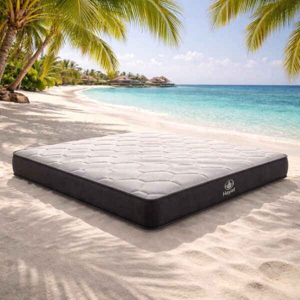 HAYAT MEMORY FOAM DOUBLE MATTRESS - 8 INCH (4X6.6 /122*201*20CM)
