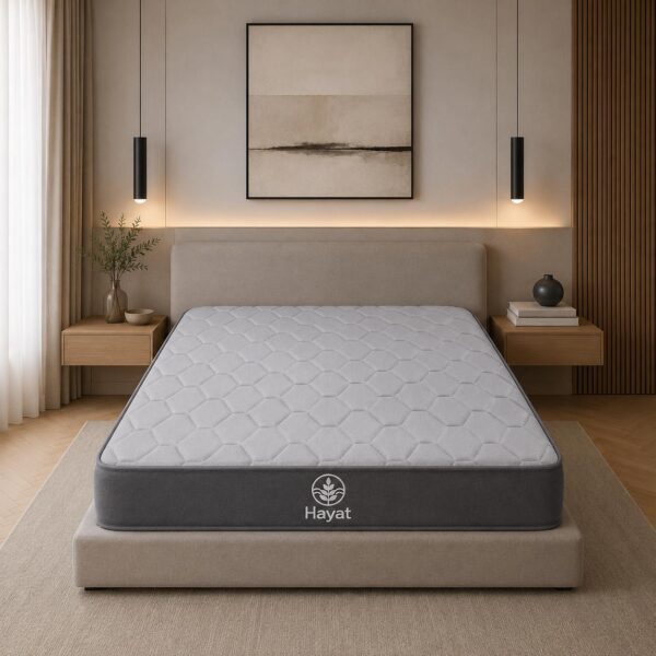 HAYAT MEMORY FOAM DOUBLE MATTRESS - 8 INCH (4X6.3 / 122*192*20cm) - Image 2