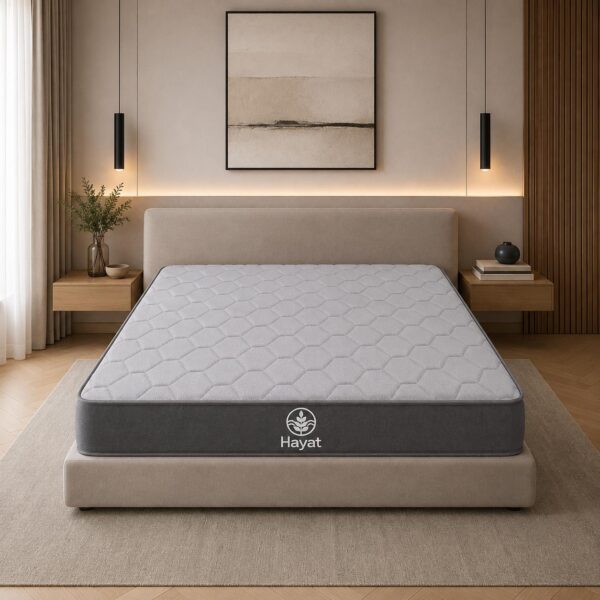 HAYAT MEMORY FOAM QUEEN MATTRESS - 8 INCH(5X6.3 / 152*192*20cm) - Image 2