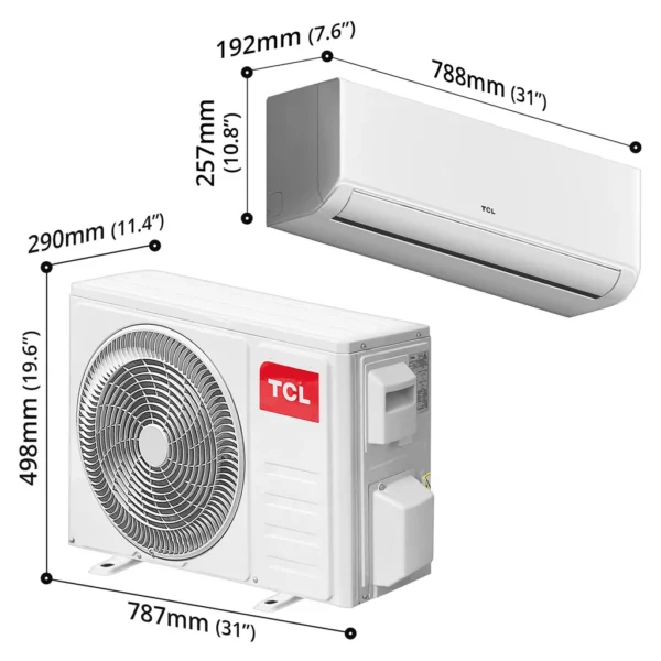 TCL12000 BTU AC INVERTER WIFI BREEZE IN - 59258 - Image 6
