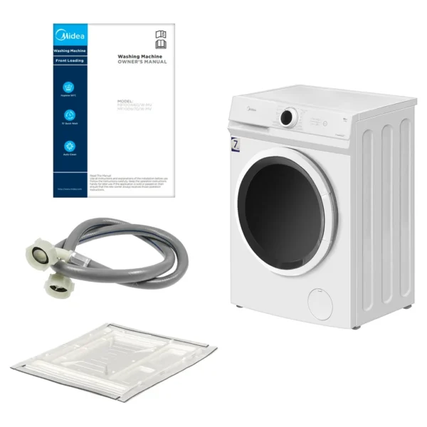 MIDEA WASHING MACHINE FRONT LOAD 7 KG - 47734 - Image 8