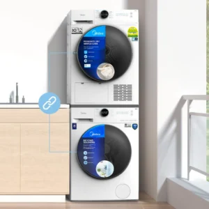 MIDEA WASHER & DRYER SET - 58828
