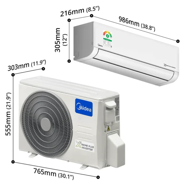 MIDEA 18000 BTU AC (Inverter-Xtreme Plus) - 60561 - Image 6