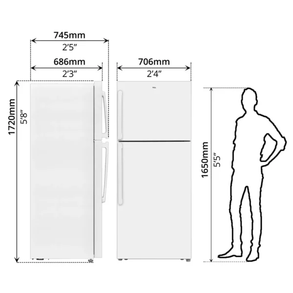 TCL REFRIGERATOR, INVERTOR 420L - 47183 - Image 5