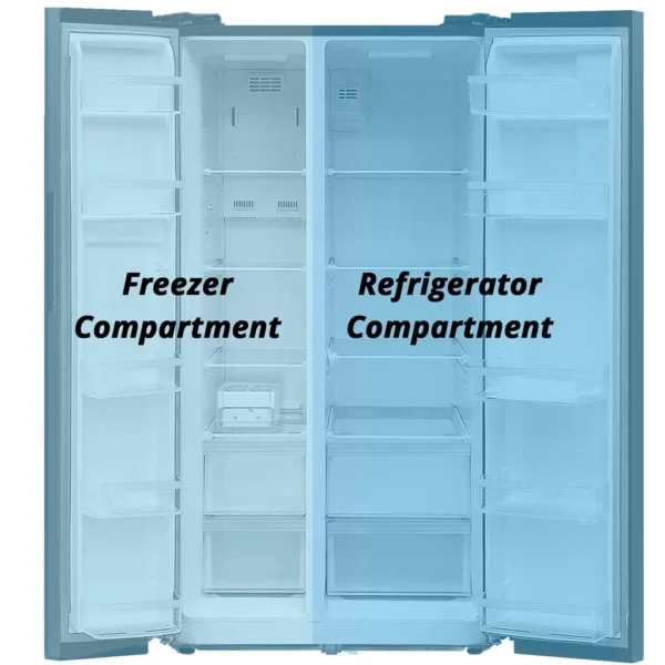 MIDEA REFRIGERATOR, INVERTER 564L - 56412 - Image 5