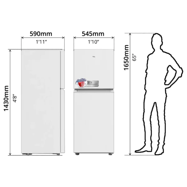 TCL REFRIGERATOR 200L - 50508 - Image 5