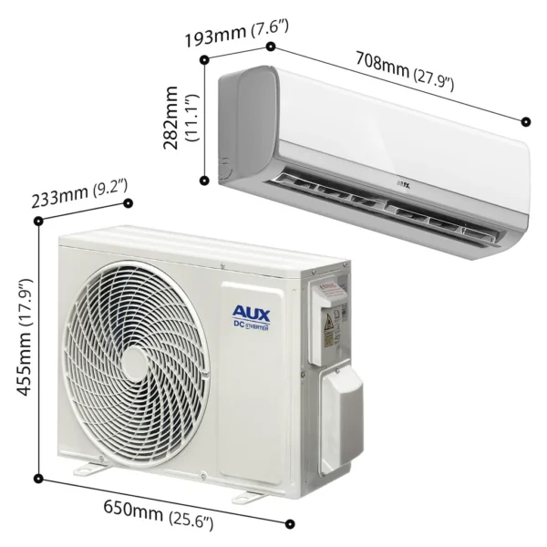 AUX 9000 BTU AC (Inverter) - 61442 - Image 6